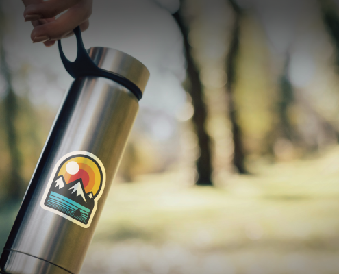 Mark Does Outdoors Sticker