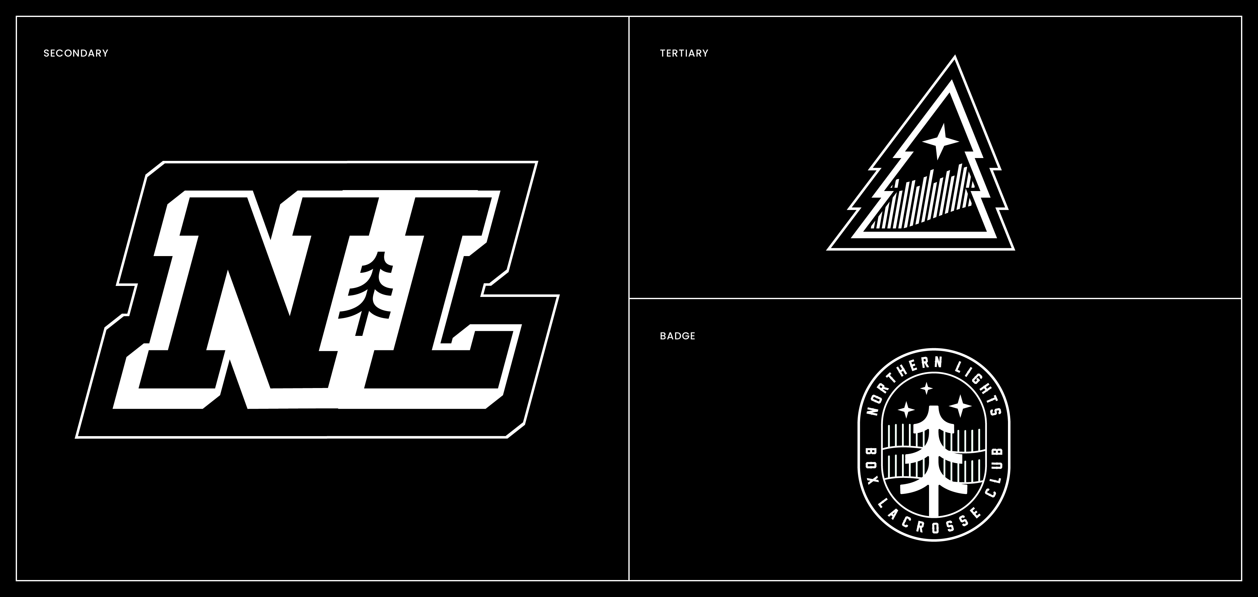 Northern Lights Logo Monochrome