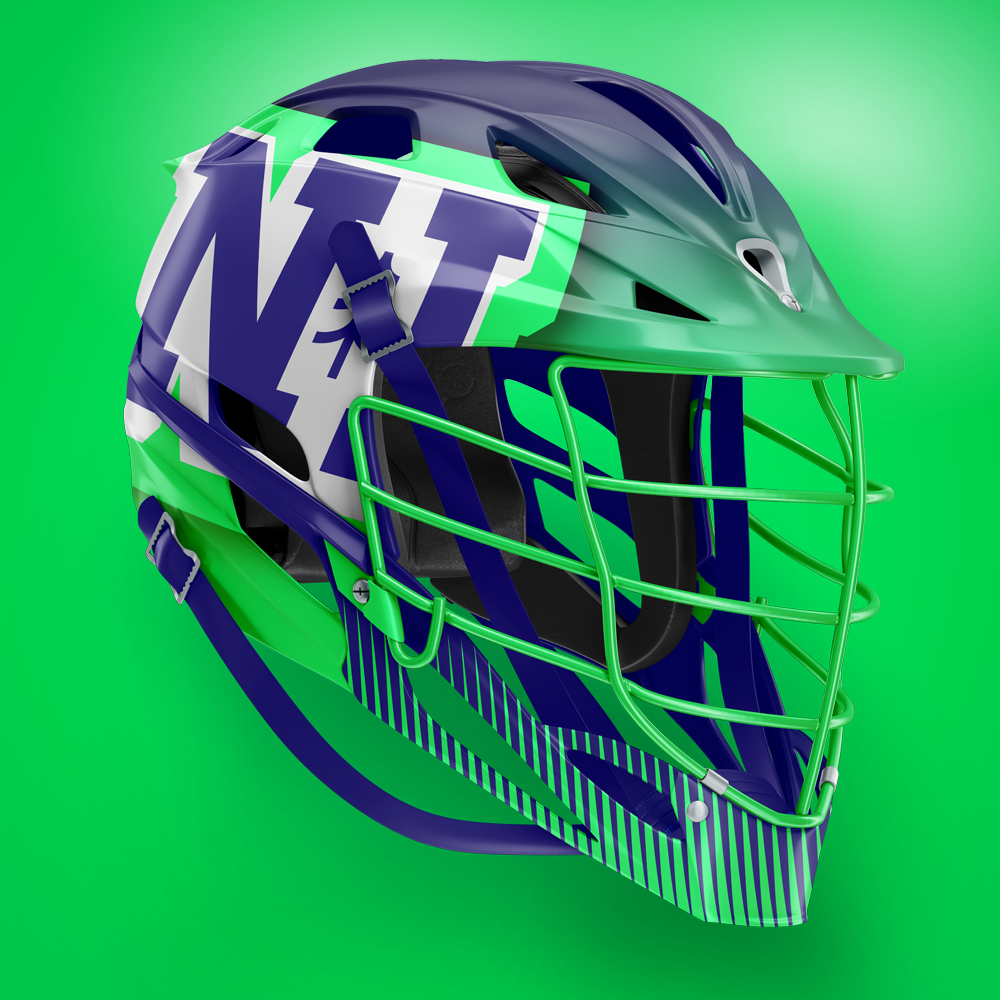 Northern Lights Lacrosse Helmet